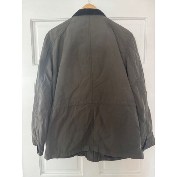 NWOT Men's Banana Republic Water resistant field, chore,utility, M, olive green - Picture 3 of 11
